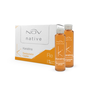 AMPOLLA RESTAURADORA KERATINA HIDROLIZADA x 15ml.